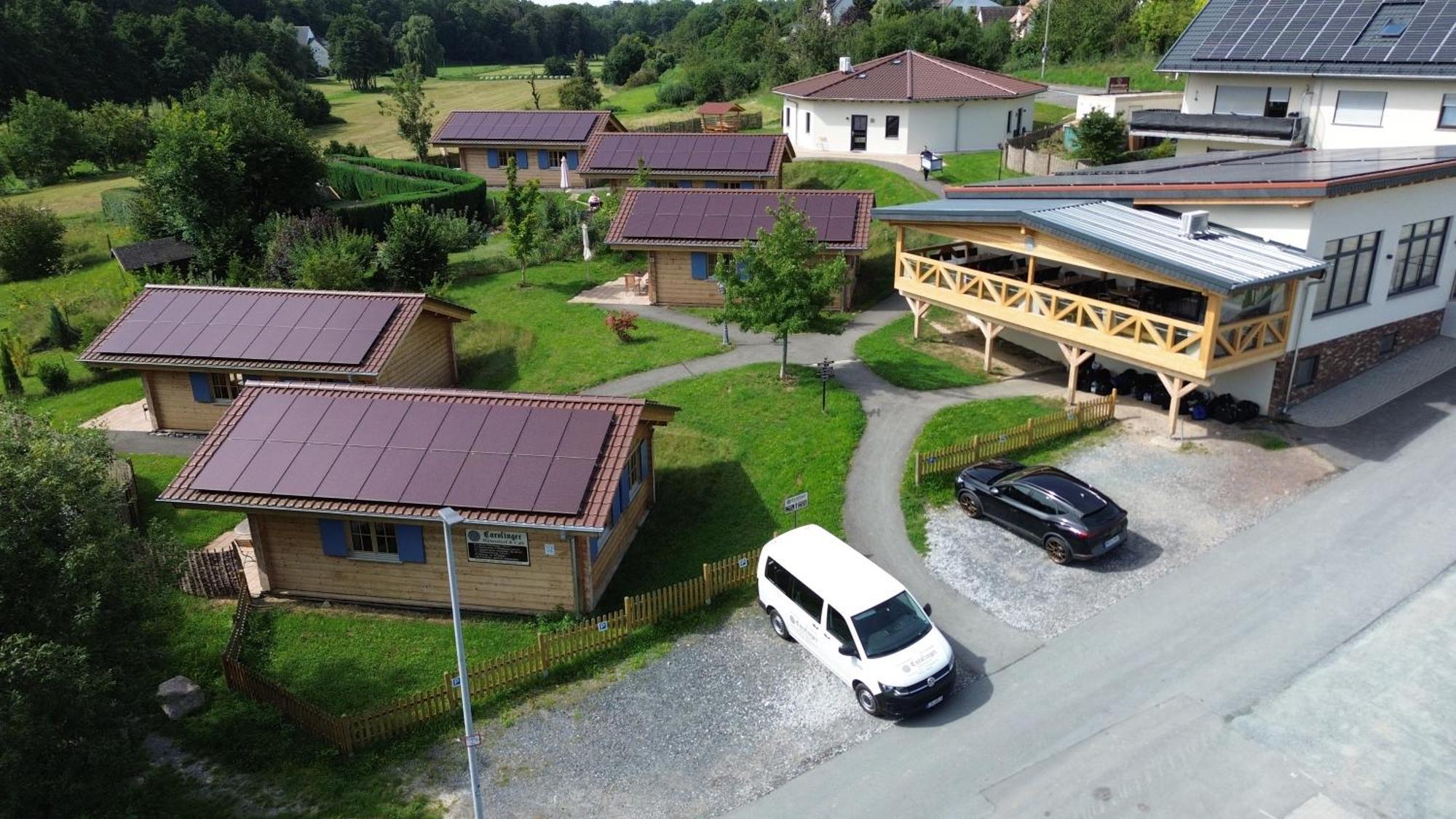 Carolinger Huettendorf Weyer Esterno foto